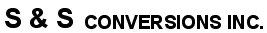 S & S Conversions logo
