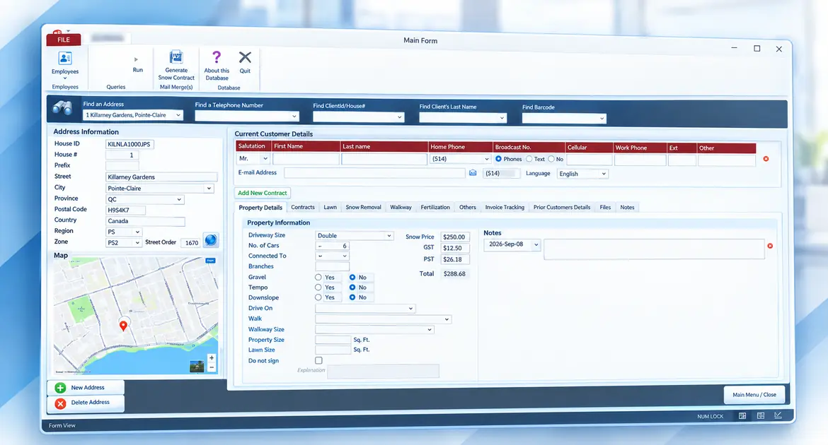 Solution de gestion d’entreprise avec Microsoft Access